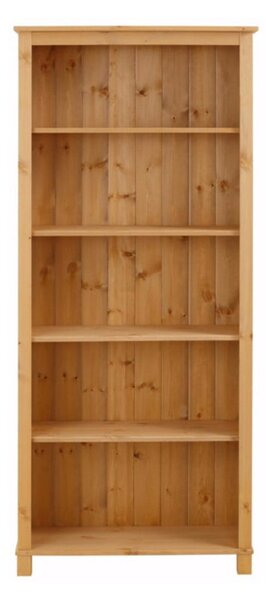 Knižnica z masívneho borovicového dreva Støraa Pinto