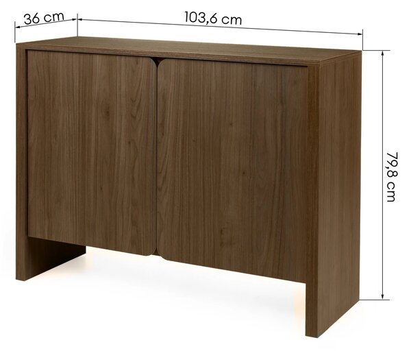 Hector Komoda Moku 103,6 cm ořech