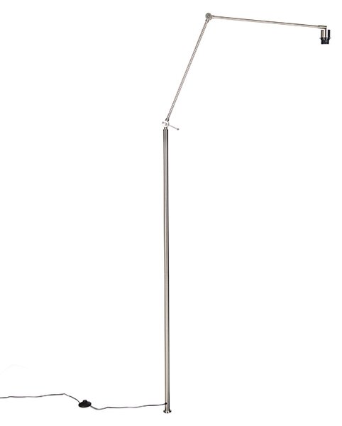 Stojaca lampa s ramenom oceľ - Editor