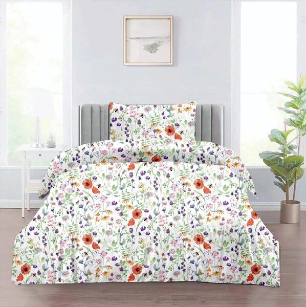 HOUSEWIFE ROZKVITNUTÁ ZÁHRADA bavlnené obliečky DeLuxe Obsah balenia: Štandardný rozmer 1x 140x200 + 1x 70x90
