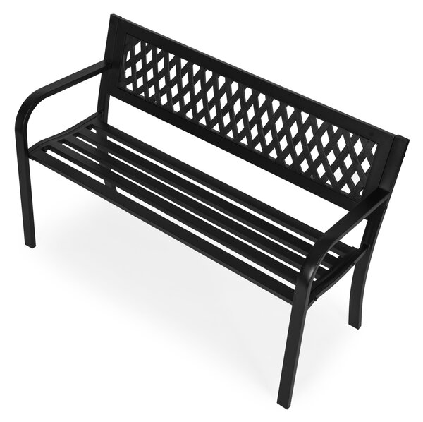 MultiGarden Zahradní lavička Mariner 120 cm černá