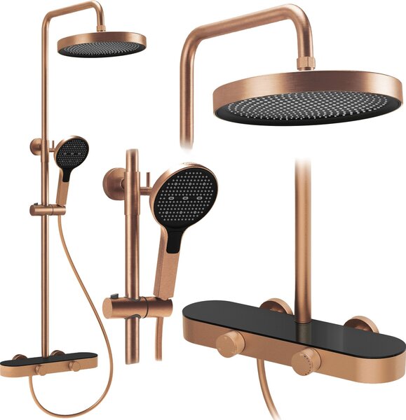 Sprchový set REA Creo Brush Copper