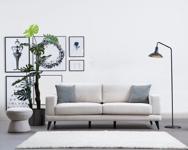 Hanah Home 3-miestna pohovka Nordic 210 cm béžová