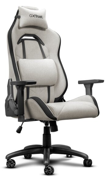 Trust GXT 723B Ruya Comfortable Fabric Gaming Chair Beige 25532 - Herné ergonomické kreslo
