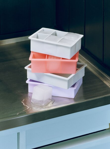 Silikonová forma na ľad 6 Cubes XX Large Lilac