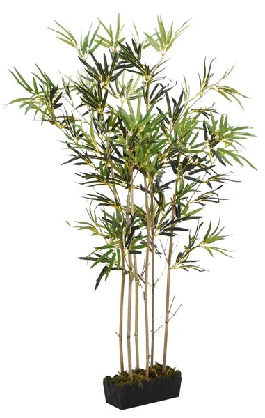 Umelý bambusový strom 368 listov 80 cm zelený