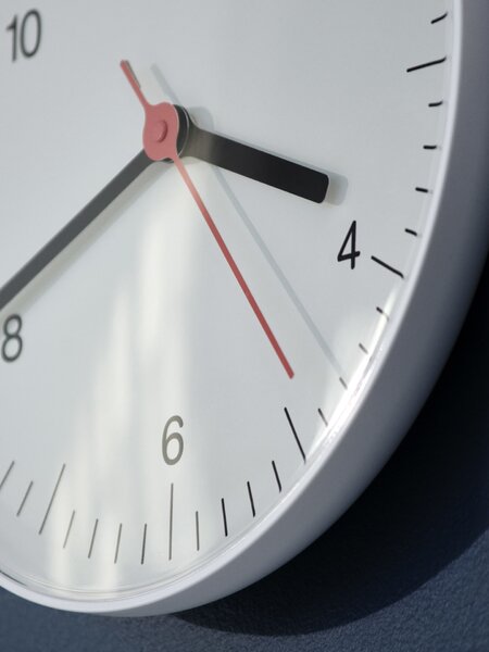 Nástenné hodiny White Ø 26,5 cm