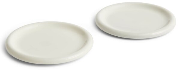 Tanier Barro Plate Off-white Ø 24 cm – set 2 ks