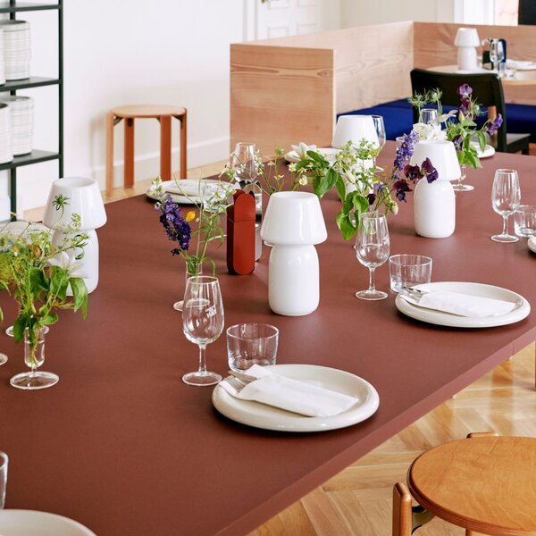 Tanier Barro Plate Off-white Ø 24 cm – set 2 ks