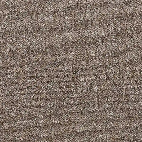 Associated Weavers, Metrážny koberec Nero 42, na mieru, šíře 3m,4m,5m, hnedá, filc, chodba / predsieň