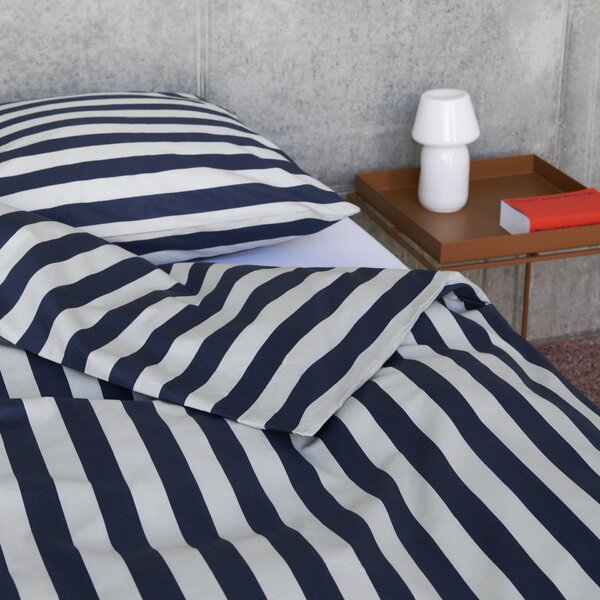 Obliečka na perinu Été Midnight Blue/Light Grey 140 × 200 cm