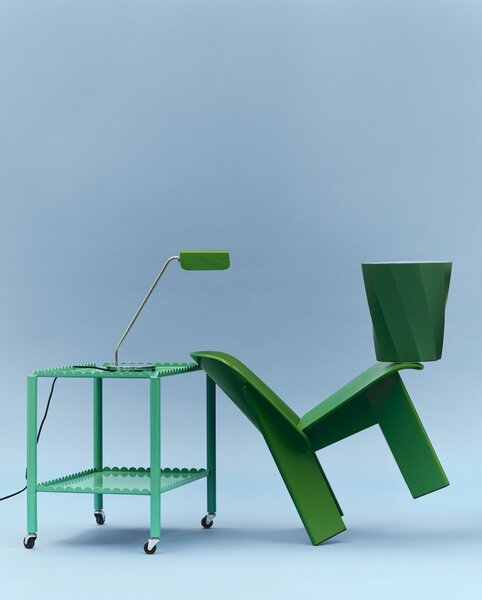 Stolná lampa Apex Emerald Green