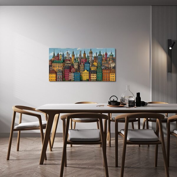 Obraz historická mestská architektúra