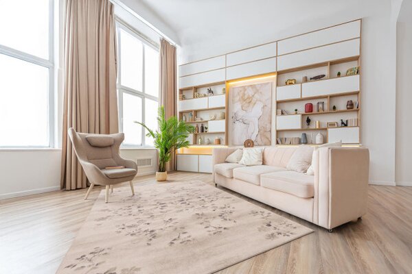 Koberec Agnella Isfahan Tosca biely