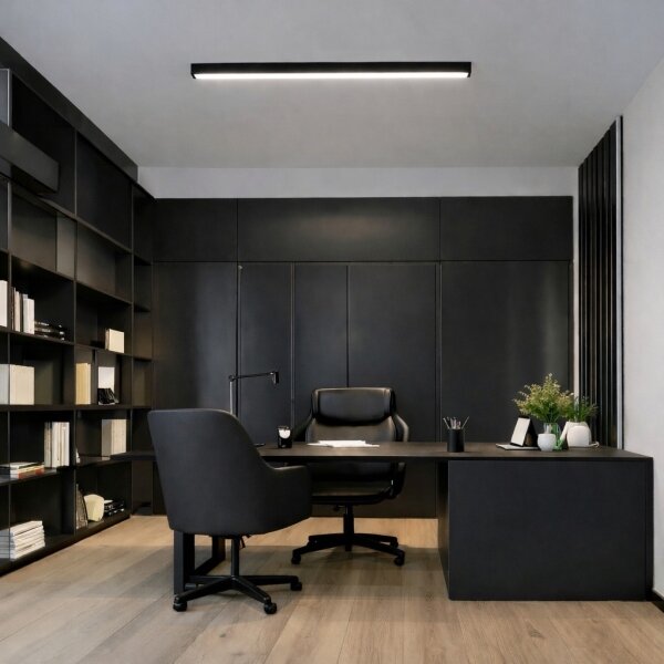 Brilagi-LED Stropné prisadené/závesné svietidlo SYNODICO LED/30W/230V 4000K čierna