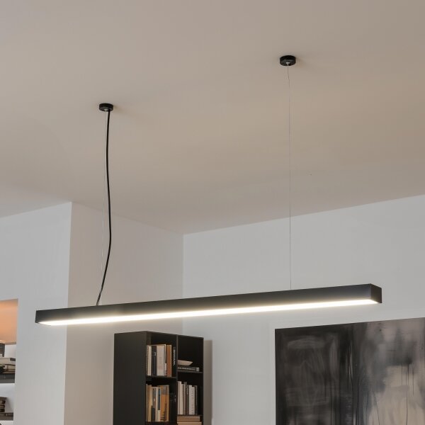 Brilagi-LED Stropné prisadené/závesné svietidlo SYNODICO LED/30W/230V 4000K čierna