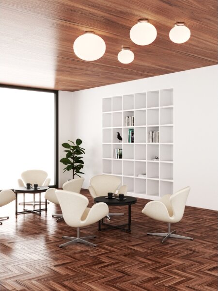 Open Design OR81145- Stropné svietidlo PALLA 1xE14/8W/230V pr. 24 cm lesklý chróm