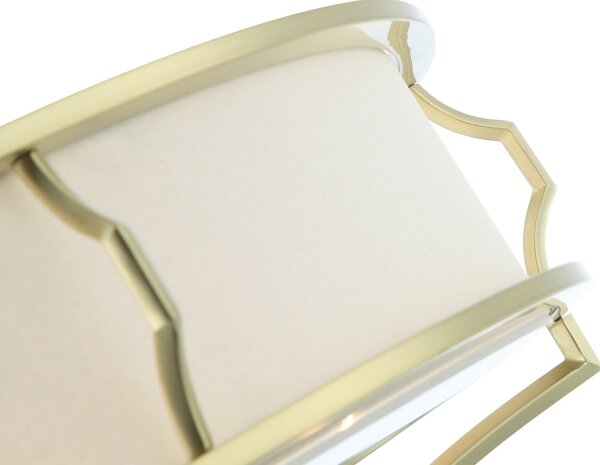 Open Design OR84436 - Stropné svietidlo STESSO 4xE27/12W/230V priemer 65 cm mosadz/biela