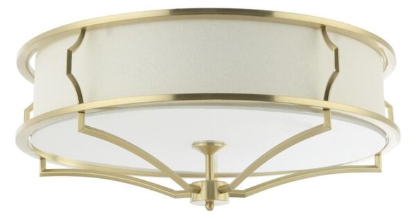 Open Design OR84436 - Stropné svietidlo STESSO 4xE27/12W/230V priemer 65 cm mosadz/biela