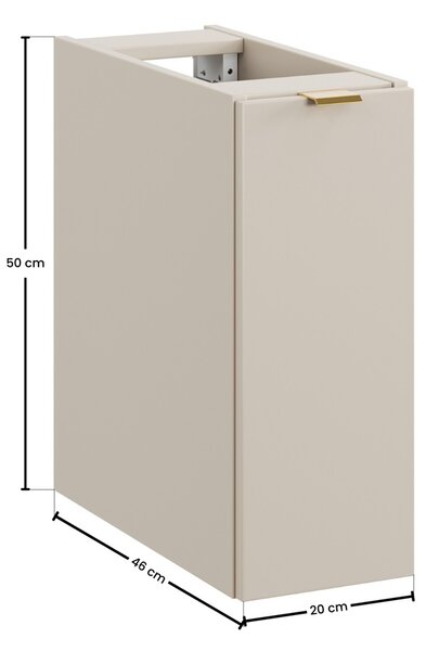 DALIA Cashmere K120DCR/3 skrinka pod umývadlo 120 cm