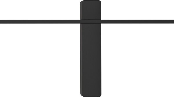 Open Design OR85051 - LED nástenné svietidlo BENE LED/10,5W/230V 100 cm čierne
