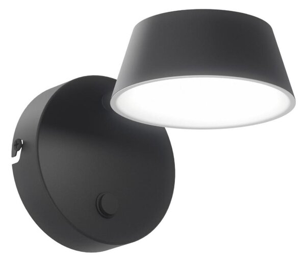 Open Design OR86522 - LED nástenné svietidlo TIMO LED/6W/230V 3000/4500/6500K čierna