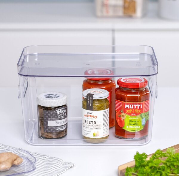 SMARTSTORE Organizér CompactClear, 7,2l otvorená predná hrana - 20 x 29,5 x 16 cm