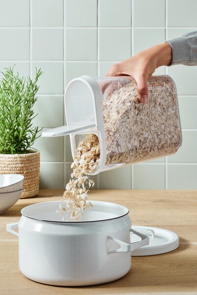 SMARTSTORE Dóza na potraviny s dávkovacím viečkom, FLIP - 2,4l