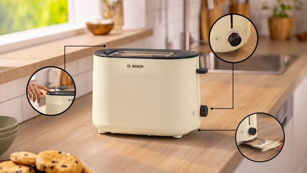 Bosch TAT 2M127 - Hriankovač MyMoment, béžový