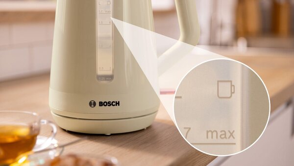 Bosch TWK 1M127 - Rýchlovarná kanvica MyMoment, béžová