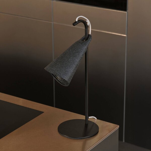 Stolová lampa OSRAM Decor Bell, oceľ, výška 50 cm, Čierna, Obývacia izba / jedáleň, kov, Moderný, Stojacie svietidlo