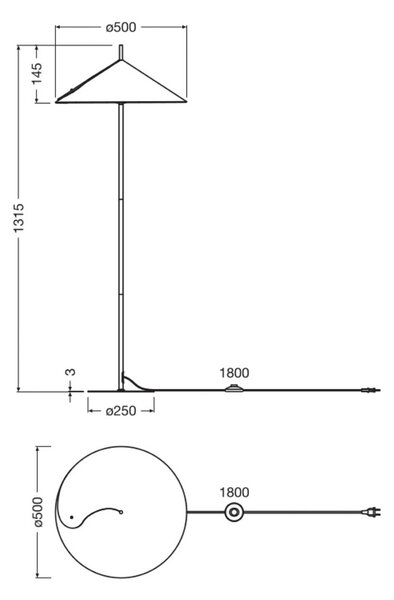 Stojacia lampa OSRAM Decor Flip, modré, plsť, E14, nastaviteľné, Modrá, Obývacia izba / jedáleň, kov, Stojaca lampa
