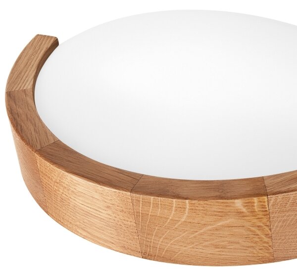 Nástenné svietidlo OAK SLIM 1xE27/60W/230V dub
