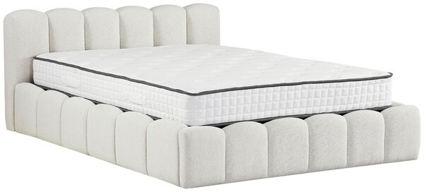ČALÚNENÁ POSTEĽ, 140/200 cm, krémová Livetastic - Online Only spálne, Online Only