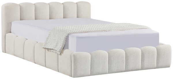 ČALÚNENÁ POSTEĽ, 140/200 cm, krémová Livetastic - Online Only spálne, Online Only