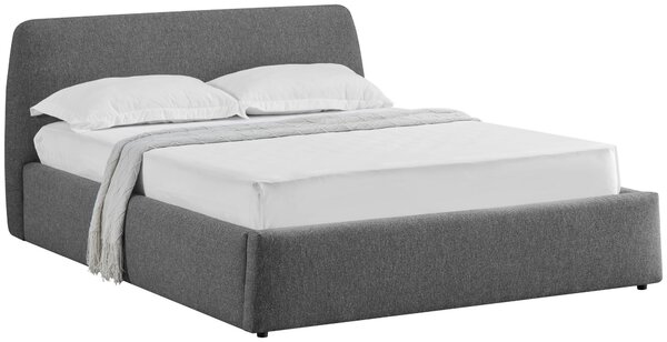 ČALÚNENÁ POSTEĽ, 140/200 cm, sivá Livetastic - Online Only spálne, Online Only