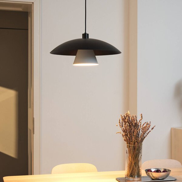 OSRAM závesné svietidlo Decor Flying Mushroom čierna/biela, oceľ, Čierna, Kuchyňa, kov, Moderný, Závesné svietidlo