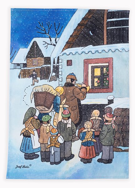 Kuchynské utierky Vianočné koledy