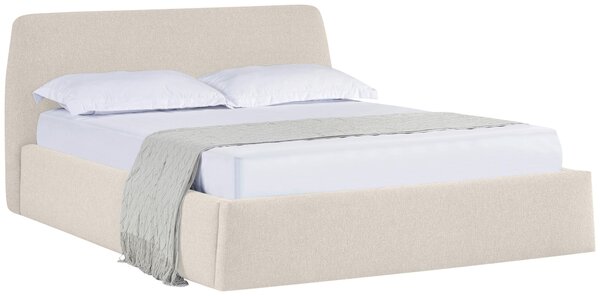 ČALÚNENÁ POSTEĽ, 180/200 cm, krémová Livetastic - Online Only spálne, Online Only
