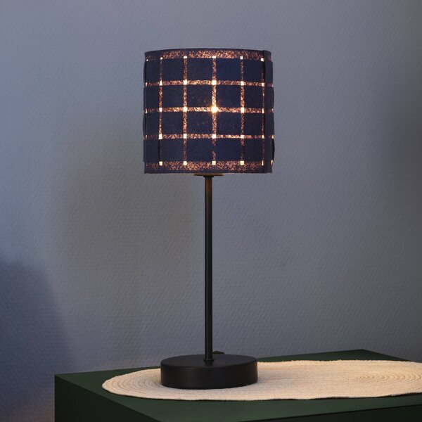 OSRAM stolová lampa Decor Felt Weaving Stand, sivá, plsť, E14, Hliník / sivá / zinok, Obývacia izba / jedáleň, Textil / látka / hodváb, Stojacie svietidlo