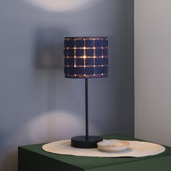 OSRAM stolová lampa Decor Felt Weaving Stand, sivá, plsť, E14, Hliník / sivá / zinok, Obývacia izba / jedáleň, Textil / látka / hodváb, Stojacie svietidlo