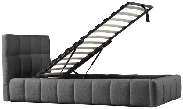 ČALÚNENÁ POSTEĽ, 90/200 cm, sivá Livetastic - Online Only spálne, Online Only