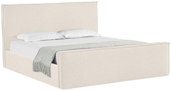 ČALÚNENÁ POSTEĽ, 180/200 cm, krémová Livetastic - Online Only spálne, Online Only