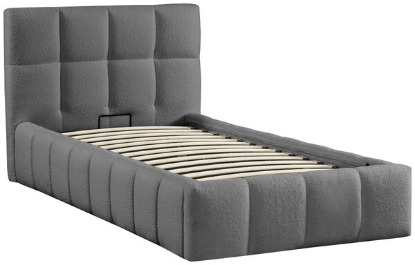 ČALÚNENÁ POSTEĽ, 90/200 cm, sivá Livetastic - Online Only spálne, Online Only