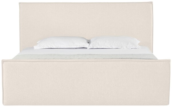 ČALÚNENÁ POSTEĽ, 180/200 cm, krémová Livetastic - Online Only spálne, Online Only