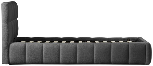 ČALÚNENÁ POSTEĽ, 90/200 cm, sivá Livetastic - Online Only spálne, Online Only