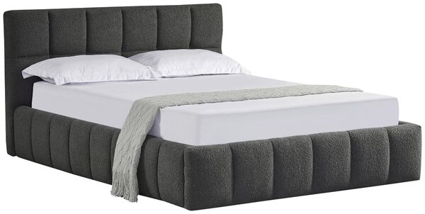 ČALÚNENÁ POSTEĽ, 140/200 cm, sivá Livetastic - Online Only spálne, Online Only