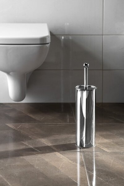 Aqualine Aqualine, SIMPLE LINE WC kefa valcovitá, nerez lesk, 04065F
