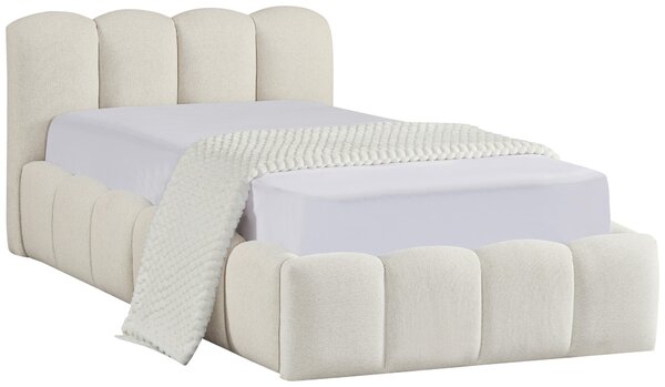 ČALÚNENÁ POSTEĽ, 90/200 cm, krémová Livetastic - Online Only spálne, Online Only