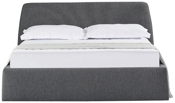 ČALÚNENÁ POSTEĽ, 180/200 cm, sivá Livetastic - Online Only spálne, Online Only